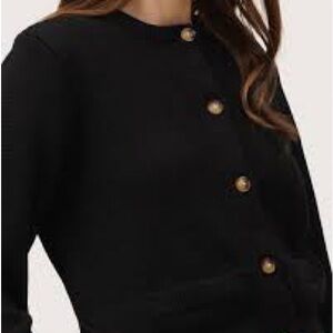 GAP Black Cardigan Sweater